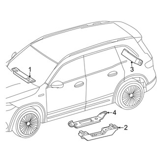 Mercedes-Benz OE - Electrical - Keyless Entry Components