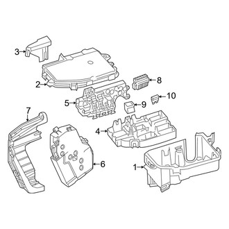 Mercedes-Benz OE - Electrical - Fuse & Relay (Engine Compartment)