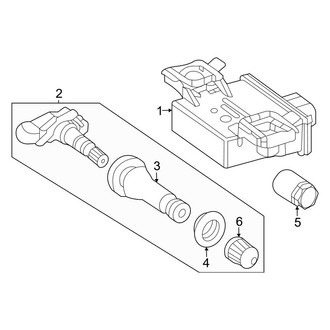 Mercedes-Benz OE - Electrical - Tire Pressure Monitor Components