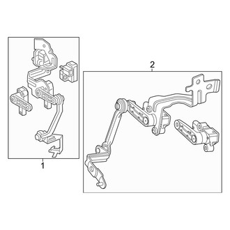 Mercedes-Benz OE - Electrical Components (Headlamp Leveling Control)