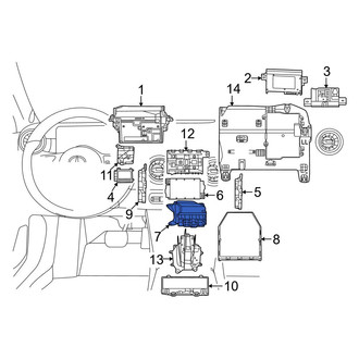 Mercedes-Benz OE - Air Bag Control Module