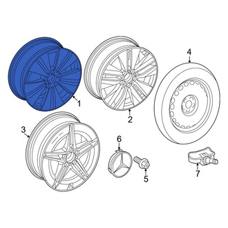 Mercedes-Benz OE - Wheel