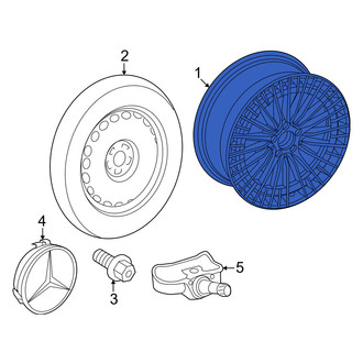 Mercedes-Benz OE - Wheel