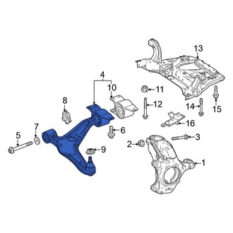 Mercedes-Benz OE - Front Left Suspension Control Arm