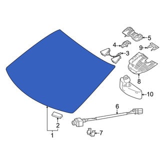 Mercedes-Benz OE - Front Windshield