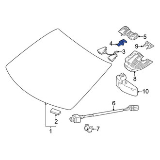 Mercedes-Benz OE - Front Ambient Light Sensor