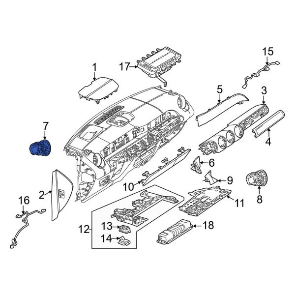 Dashboard Air Vent