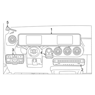 Mercedes-Benz OE - Instrument Panel - Cluster & Switches