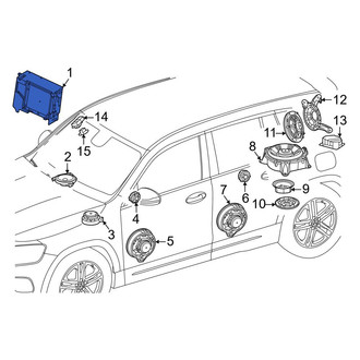 Mercedes-Benz OE - Radio Control Unit