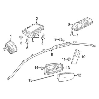 Mercedes-Benz OE - Restraint Systems - Air Bag Components (Air Bags)