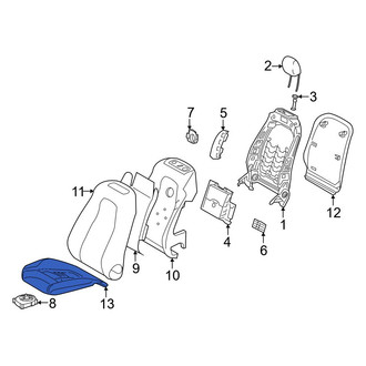 Mercedes-Benz OE - Front Right Seat Cushion Foam
