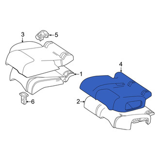 Mercedes-Benz OE - Center Left Seat Cover