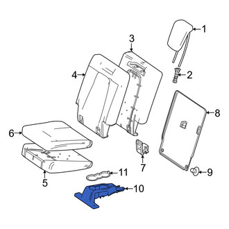 Mercedes-Benz OE - Rear Seat Armrest Cup Holder