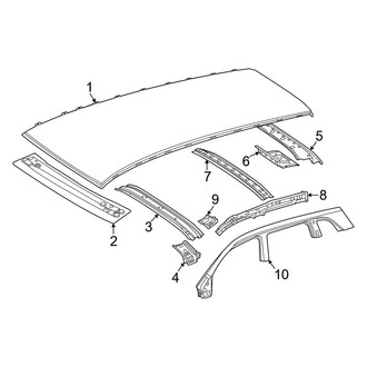 Mercedes-Benz OE - Roof & Components (W/O Panoramic Roof)