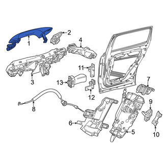Mercedes-Benz OE - Front Left Outer Exterior Door Handle