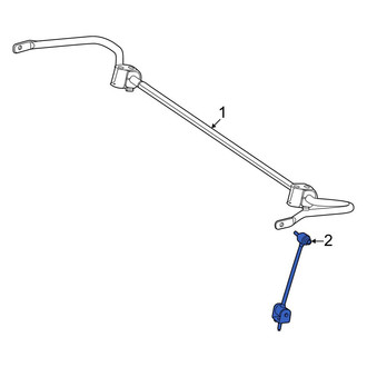 Mercedes-Benz OE - Rear Right Suspension Stabilizer Bar Link