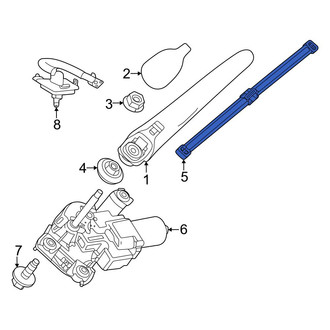 Mercedes-Benz OE - Rear Wiper Blade