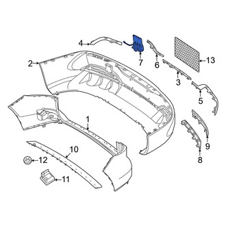 Mercedes-Benz OE - Rear Tow Eye Cap