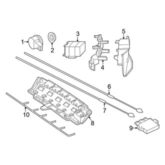 Mercedes-Benz OE - Rear Bumper - Electrical Components (With AMG Line)