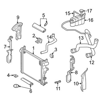 Mercedes-Benz OE - Cooling - Radiator & Components