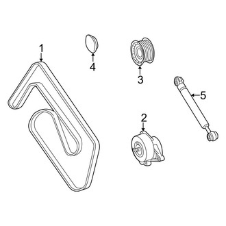 Mercedes-Benz OE - Cooling - Belts & Pulleys