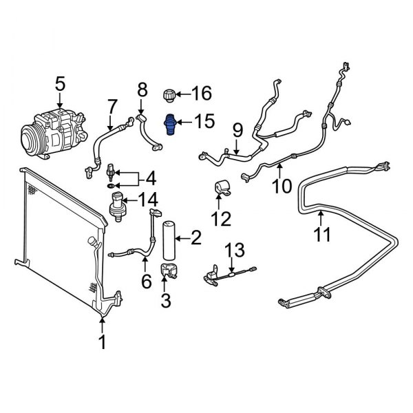 A/C High Side Charging Adapter