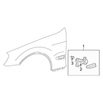 Mercedes-Benz OE - Fender - Exterior Trim