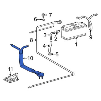 Mercedes-Benz OE - Battery Cable