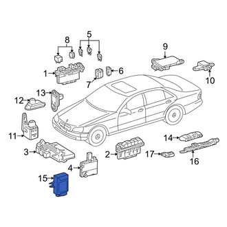 Mercedes-Benz OE - Tire Pressure Monitoring System (TPMS) Control Module