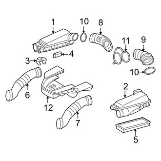 Mercedes-Benz OE - Engine - Air Intake (5.5L)