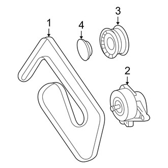 Mercedes-Benz OE - Cooling - Belts & Pulleys (Base)