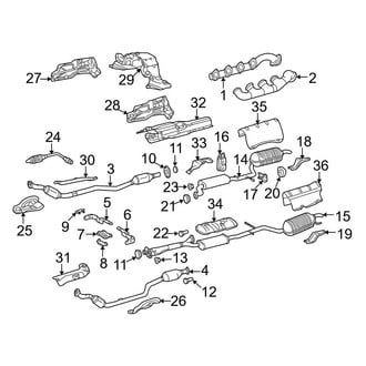 Mercedes-Benz OE - Exhaust System - Exhaust Components