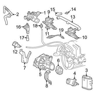 Mercedes-Benz OE - Emission System - Emission Components