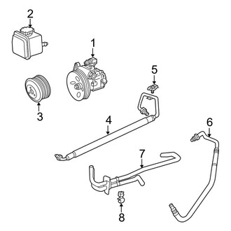 Mercedes-Benz OE - Steering Gear & Linkage - Pump & Hoses