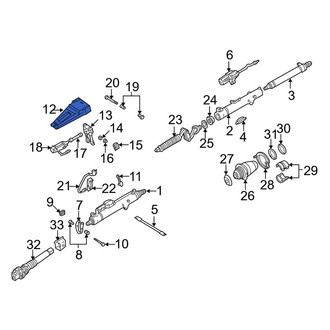 Mercedes-Benz OE - Steering Column Bracket