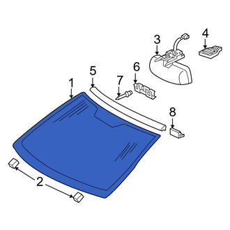 Mercedes-Benz OE - Front Windshield