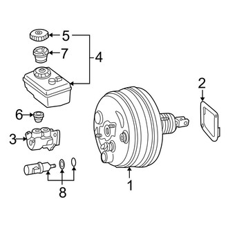 Mercedes-Benz OE - Cowl - Brake Components