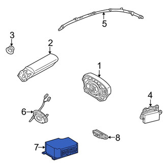 Mercedes-Benz OE - Air Bag Control Module