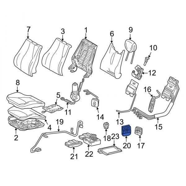 Power Seat Switch