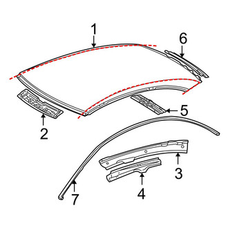 Mercedes-Benz OE - Roof & Components