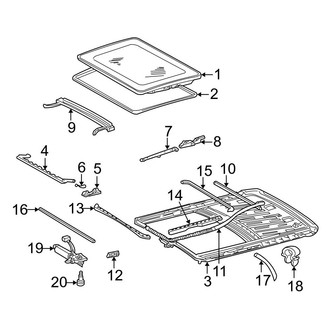 Mercedes-Benz OE - Roof - Sunroof