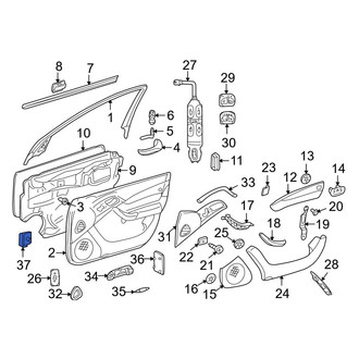 Mercedes-Benz OE - Front Door Jamb Switch