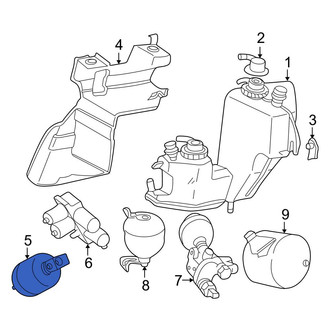 Mercedes-Benz OE - Rear Suspension Self-Leveling Unit Accumulator