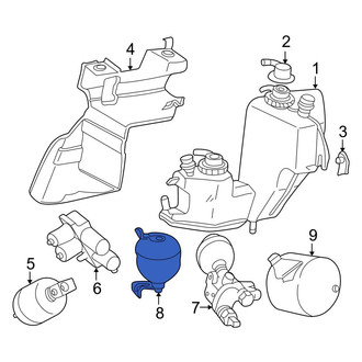 Mercedes-Benz OE - Rear Suspension Self-Leveling Unit Accumulator