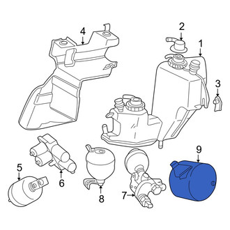 Mercedes-Benz OE - Rear Suspension Self-Leveling Unit Accumulator