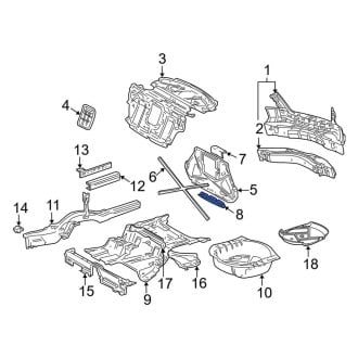 Mercedes S Class Replacement Fender Seals | Front & Rear — CARiD.com