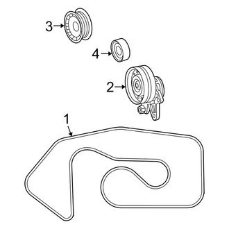 Mercedes-Benz OE - Cooling - Belts & Pulleys