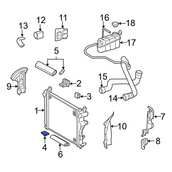 Radiator Insulator