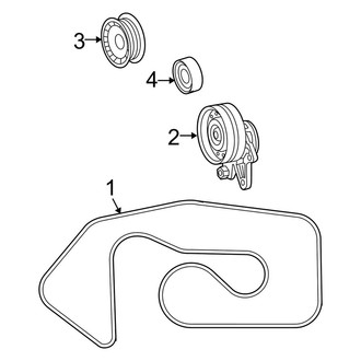 Mercedes-Benz OE - Cooling - Belts & Pulleys