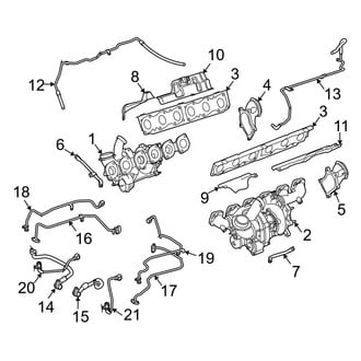 Mercedes-Benz OE - Engine - Turbocharger & Components